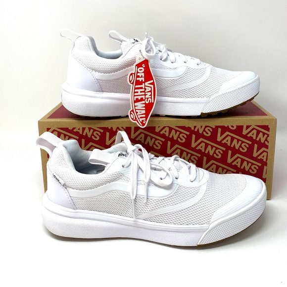 Vans Shoes - VANS Ultrarange Rapidw True White Canvas Sneakers Women's Size 5 VN0A3MVUW00